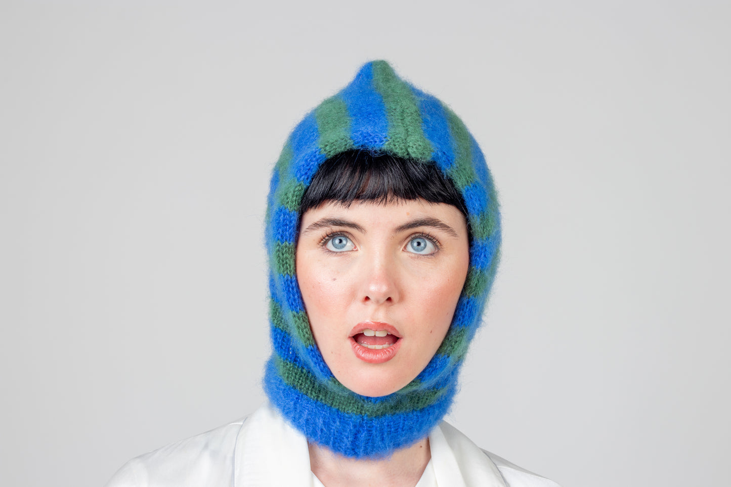 stripy balaclava