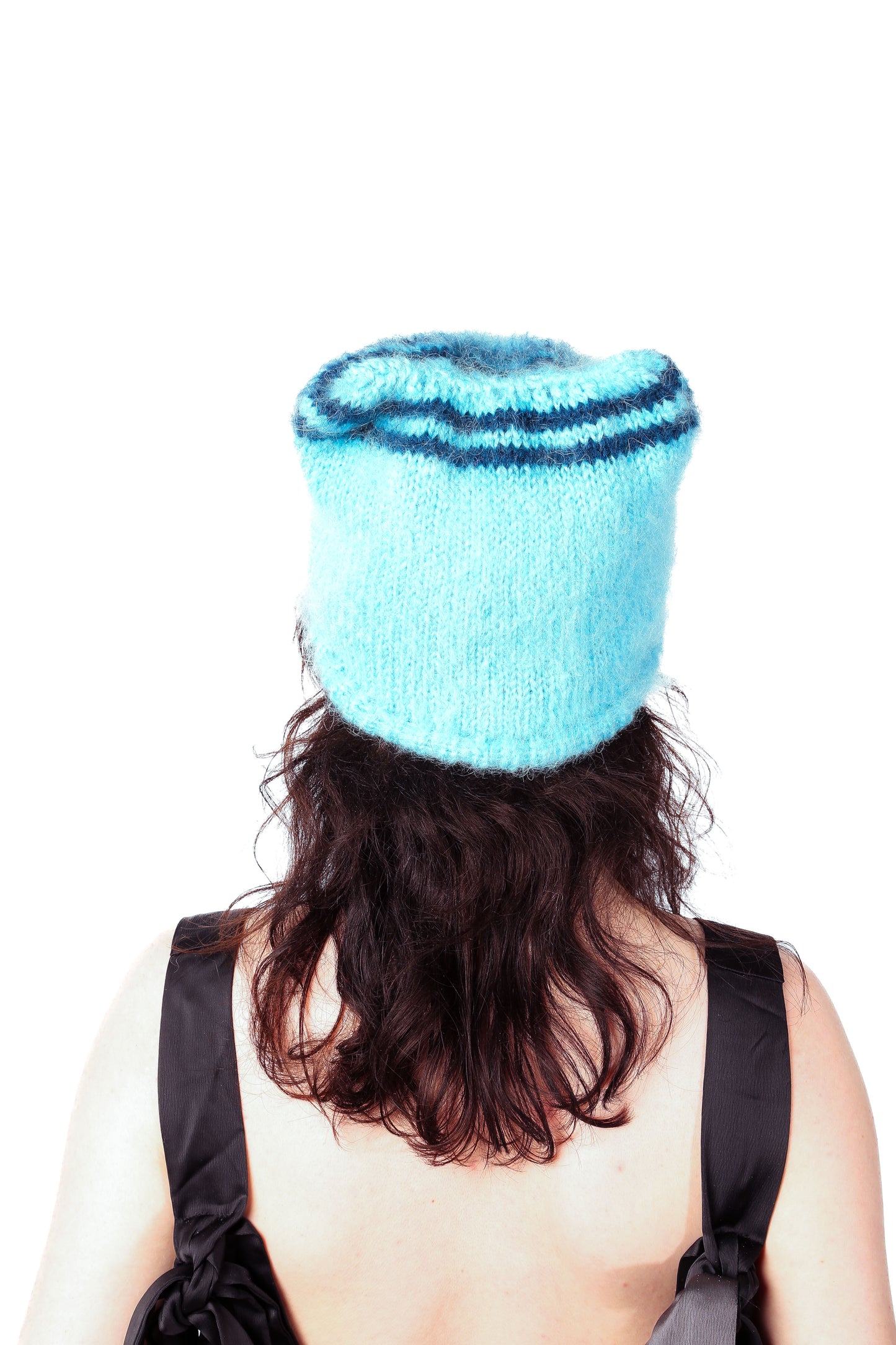 blue beanie