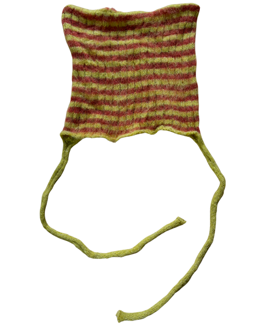 stripey beanie bonnet